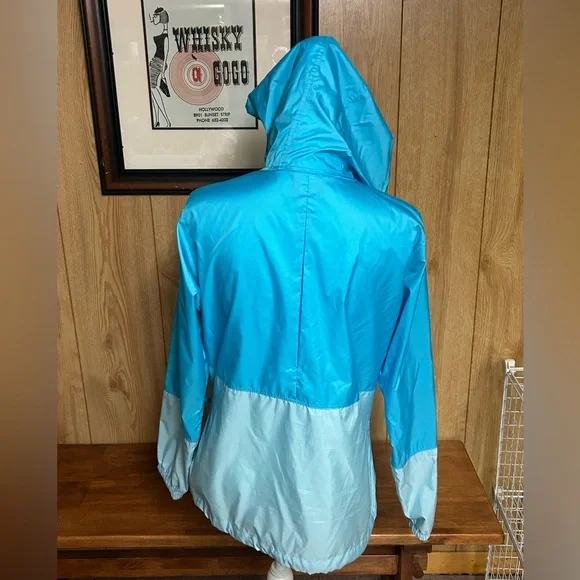 Columbia Women’s Blue Flash Forward Water-Resistant Windbreaker Size M - Picture 8 of 11